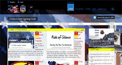 Desktop Screenshot of crosscreekcyclingclub.org